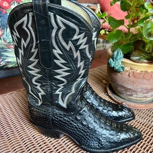 Stunning American Hornback Alligator Cowgirl Boots